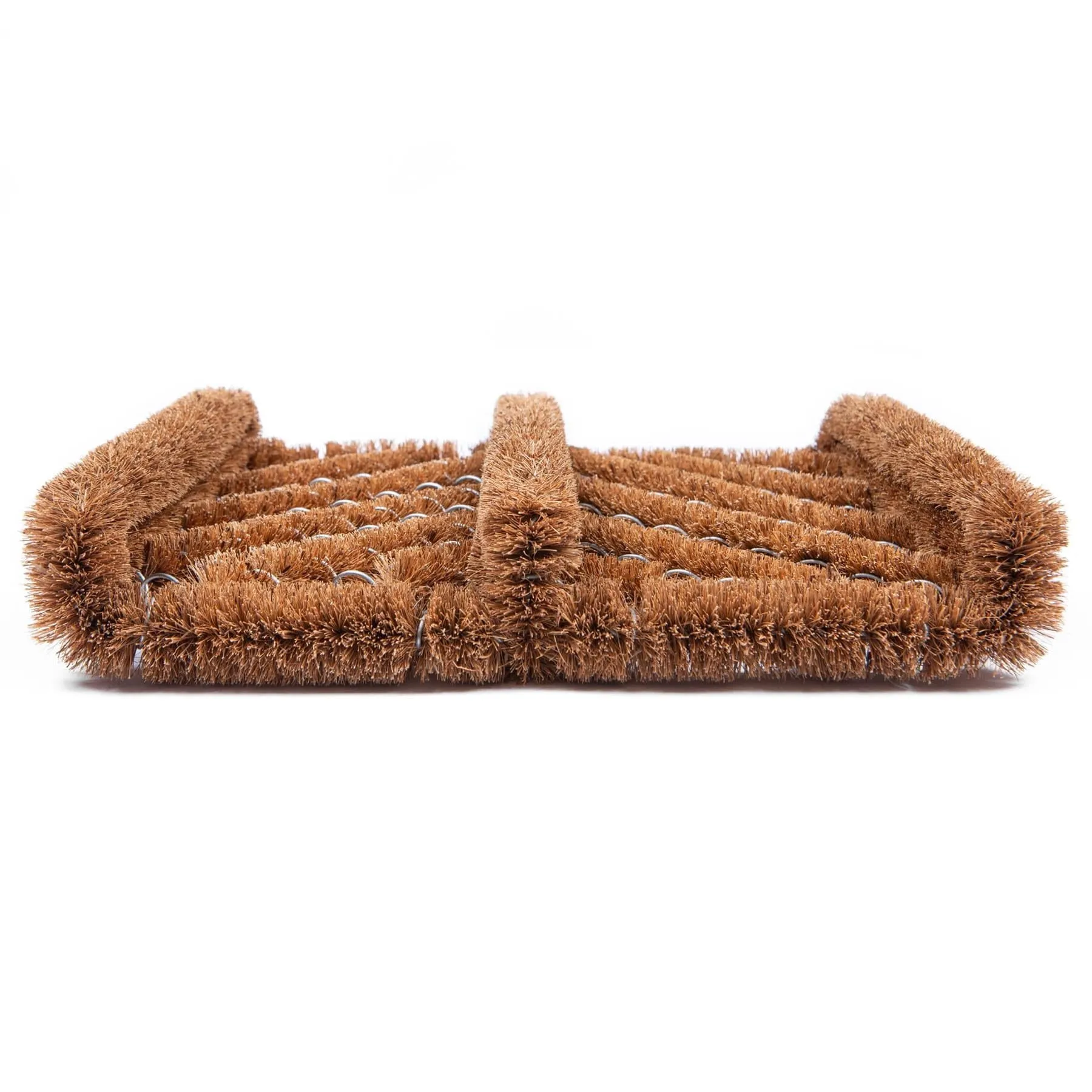 35cm x 30cm Natural Coir Scraper Door Mat - By Nicola Spring