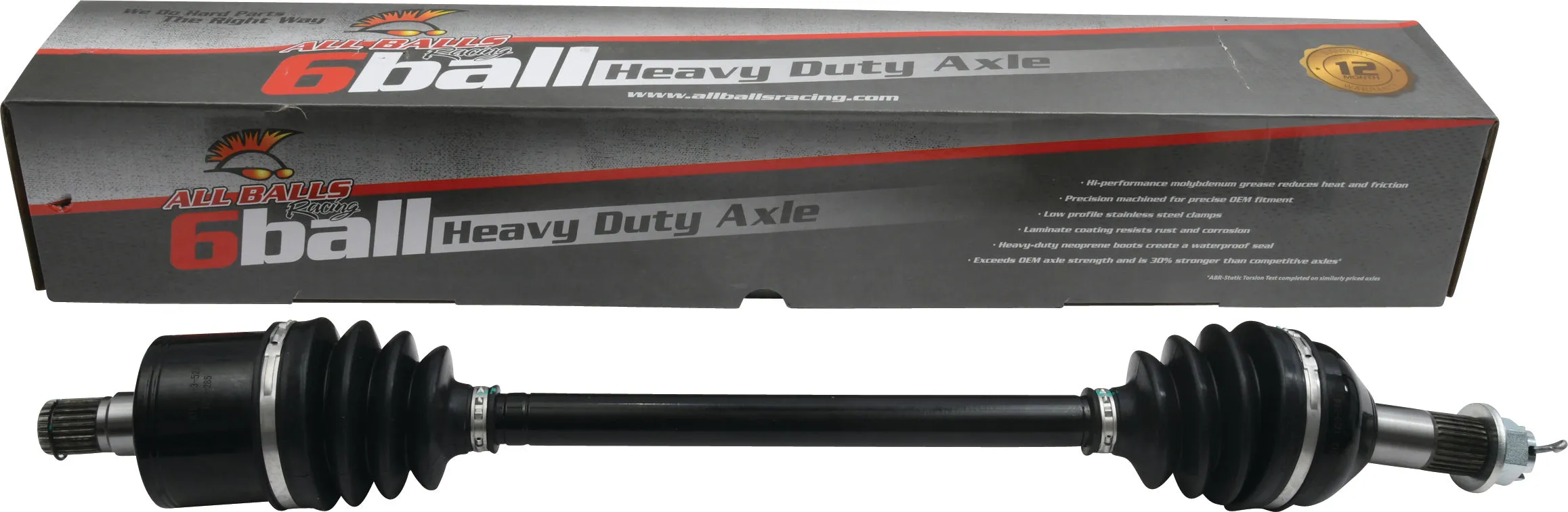 6 Ball Heavy Duty Axle Rear