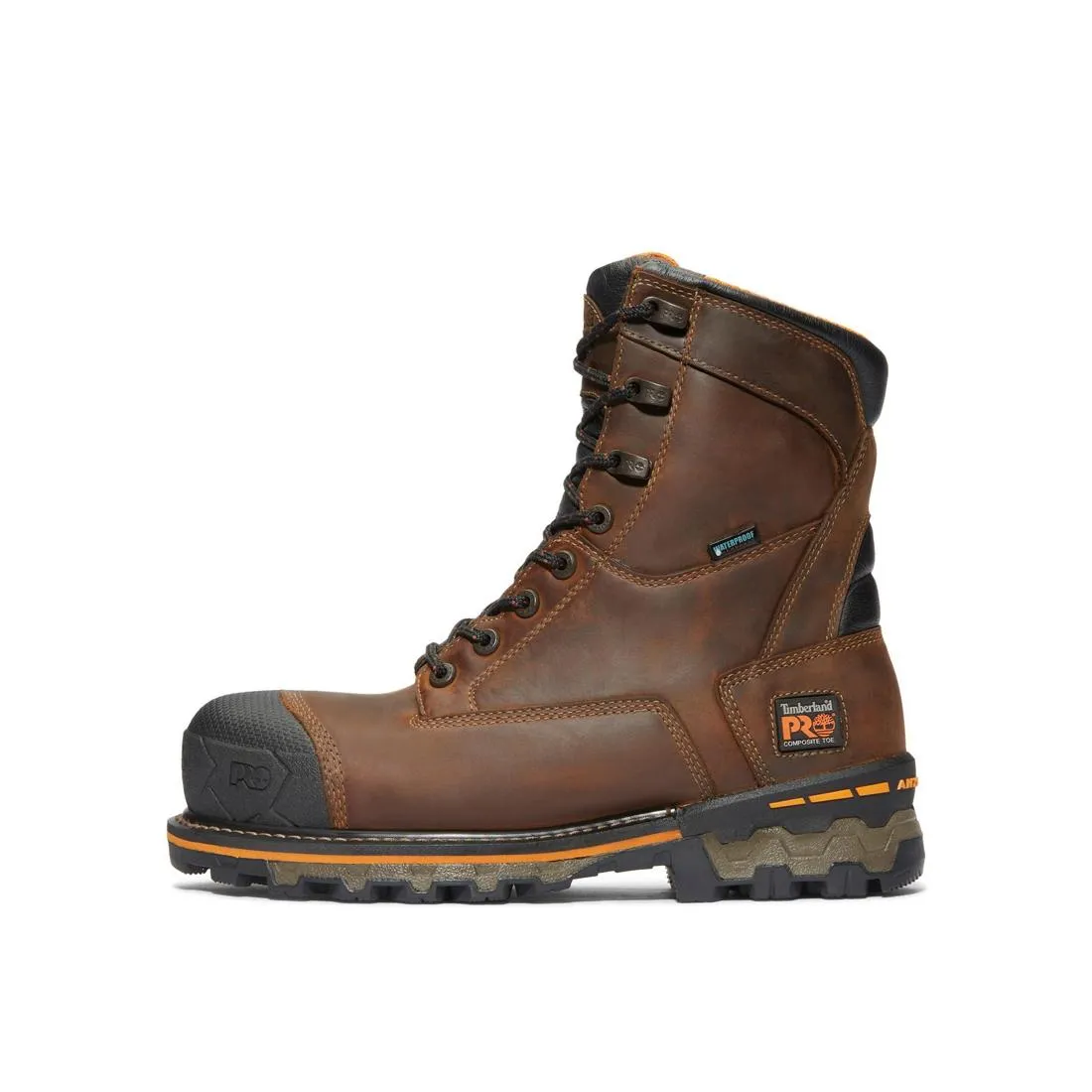 Boondock 8 Inch Composite-Toe Work Boot Brown