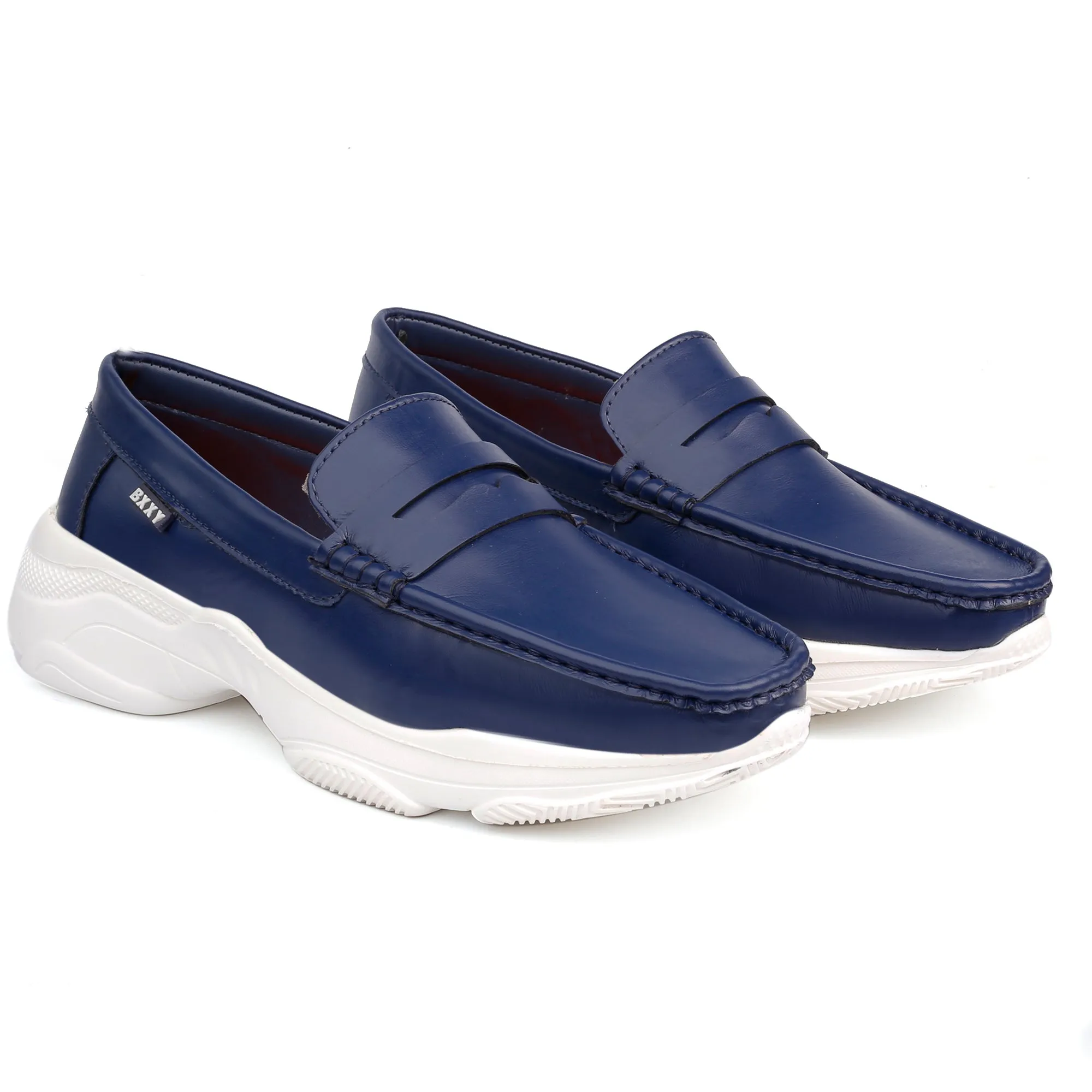 Bxxy New Stylish Men's Faux Leather Stylish Loafers