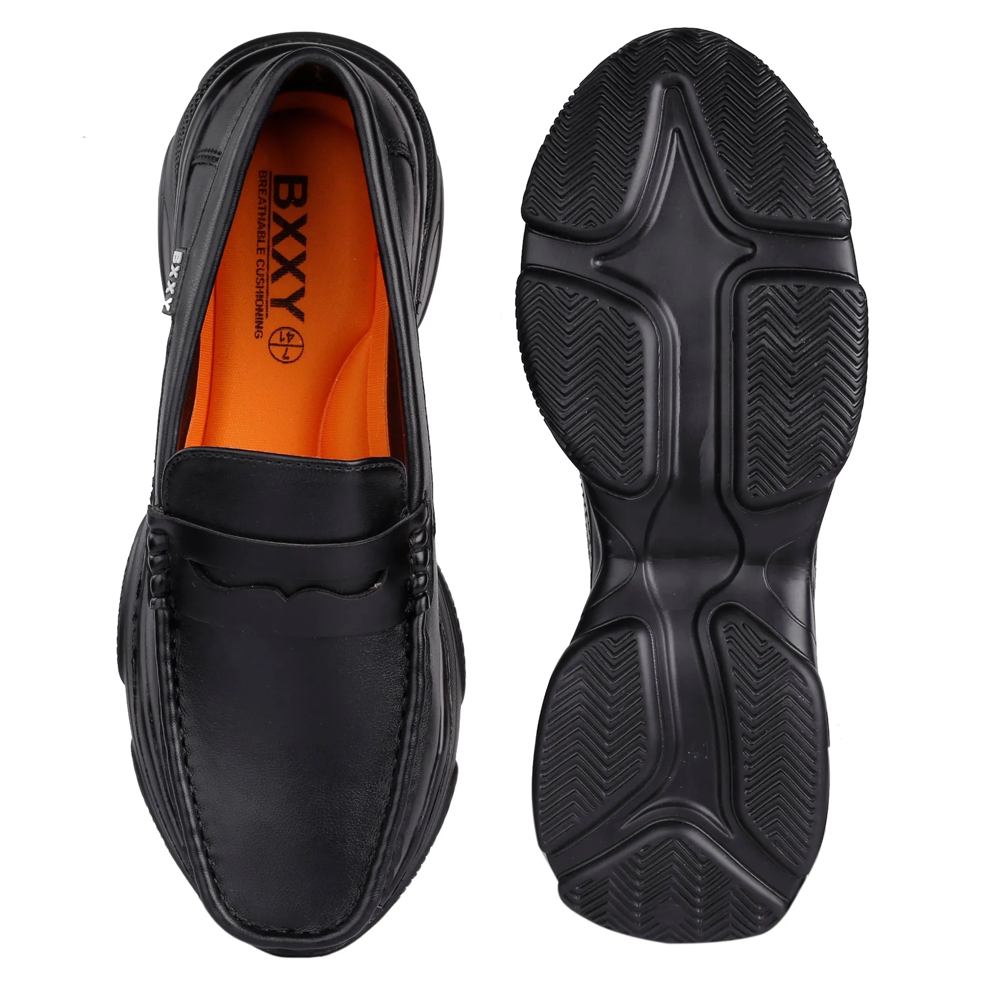 Bxxy New Stylish Men's Faux Leather Stylish Loafers