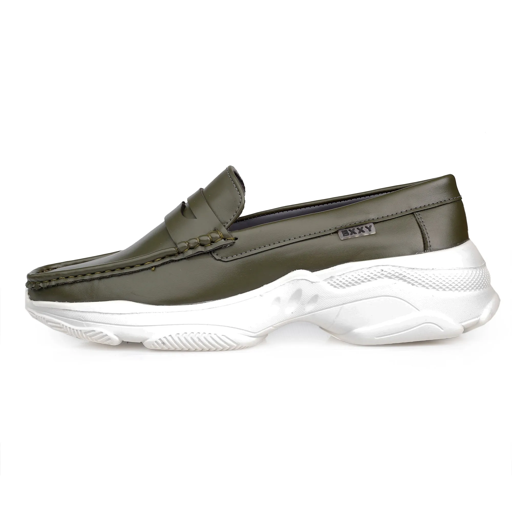 Bxxy New Stylish Men's Faux Leather Stylish Loafers