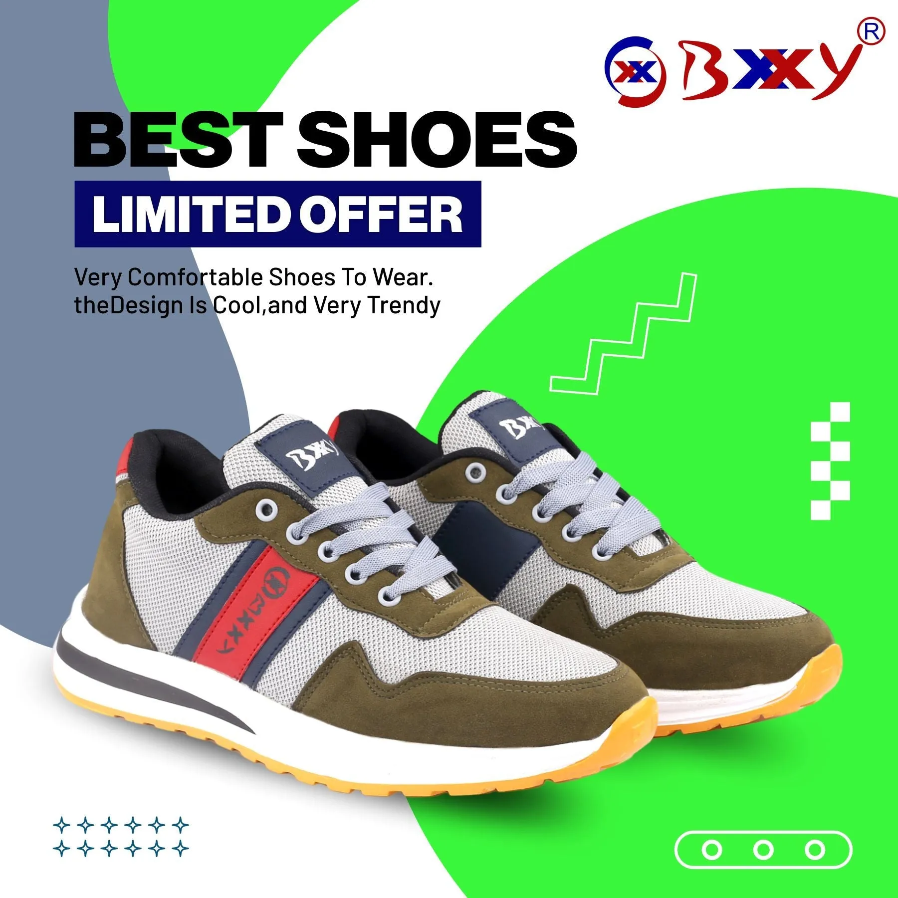 Bxxy's Stylish Lace-up Shoes for Men