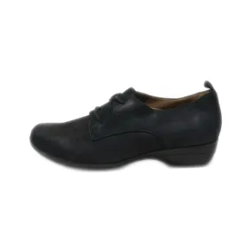 Dansko Lace Ups Nubuck Black Colour For Women