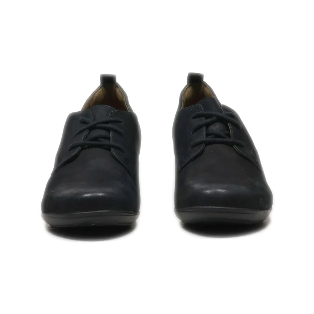 Dansko Lace Ups Nubuck Black Colour For Women