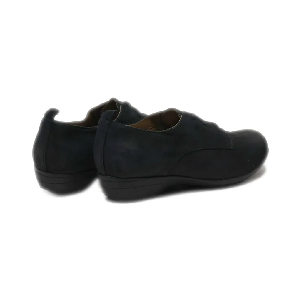 Dansko Lace Ups Nubuck Black Colour For Women