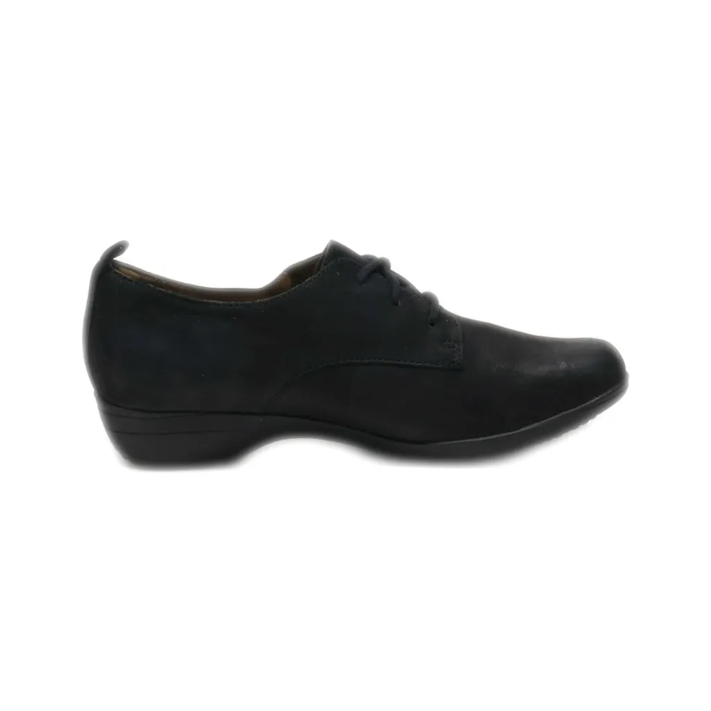 Dansko Lace Ups Nubuck Black Colour For Women