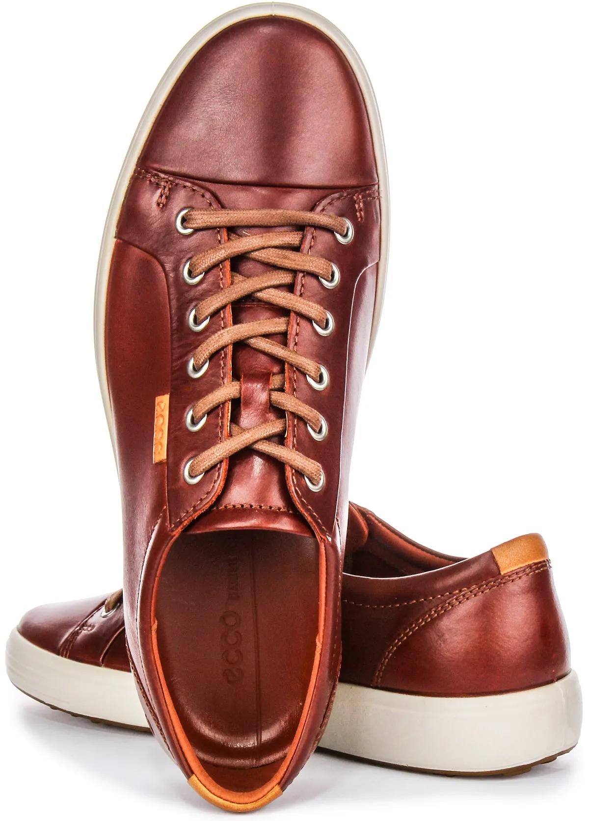 Ecco Soft 7 M In Cognac For Men