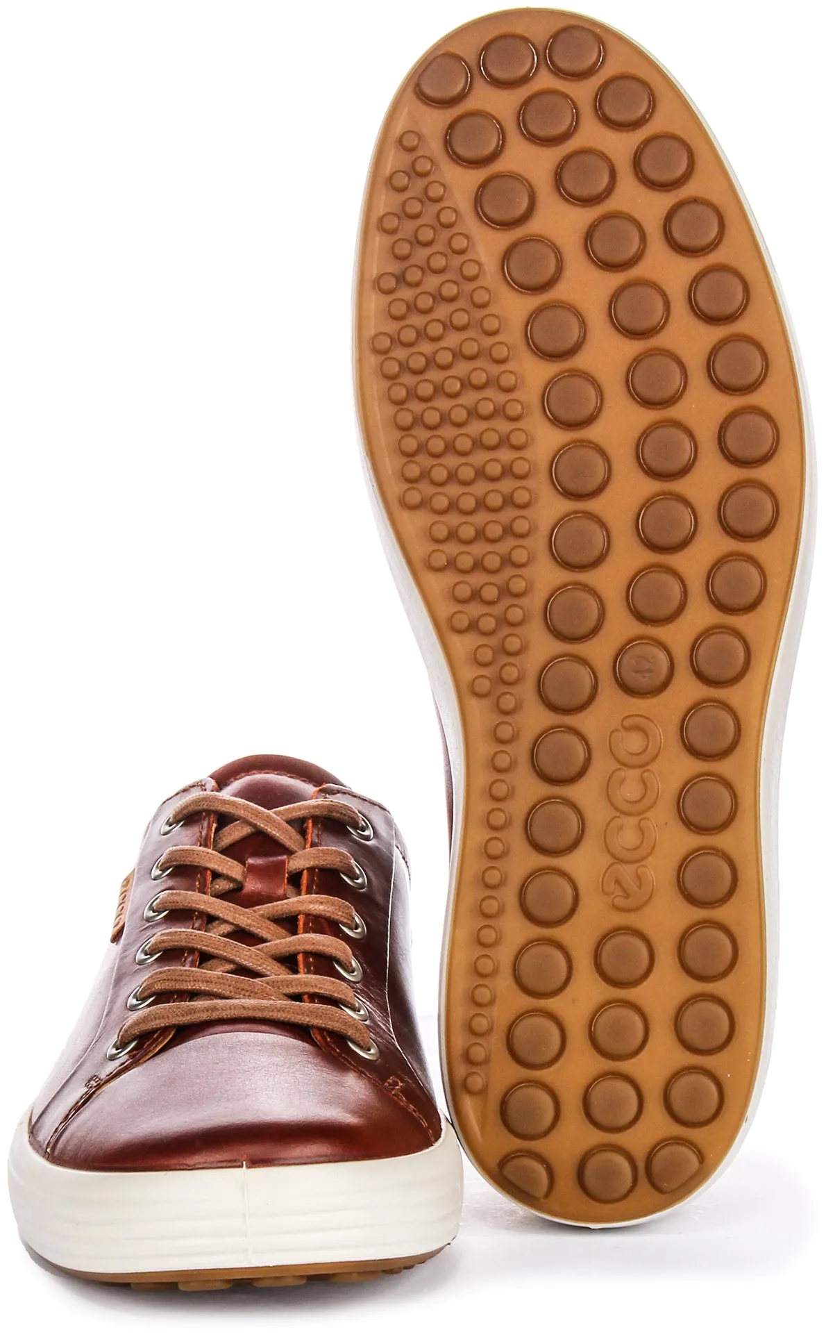 Ecco Soft 7 M In Cognac For Men