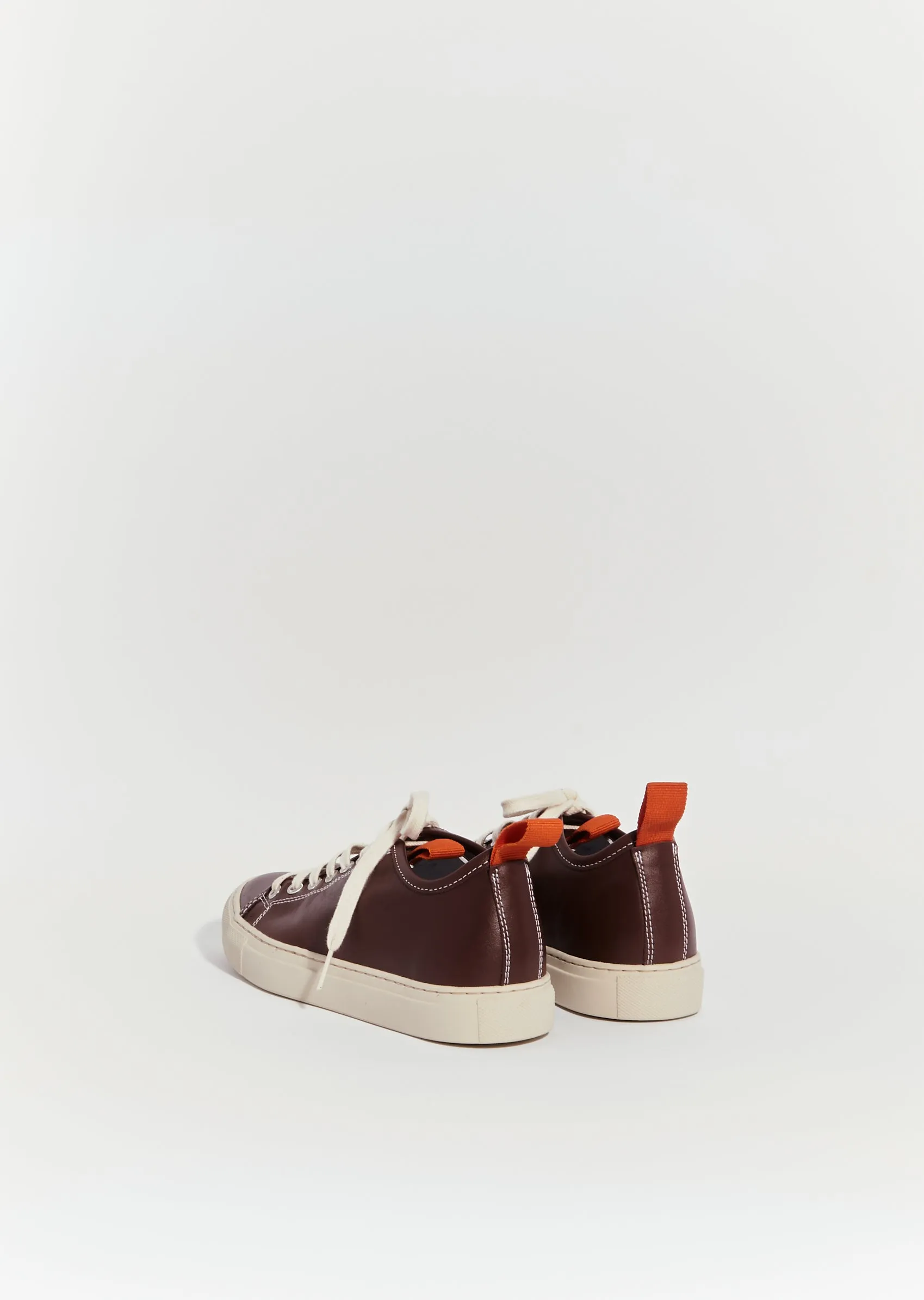 Fast Leather Sneakers —Auburn