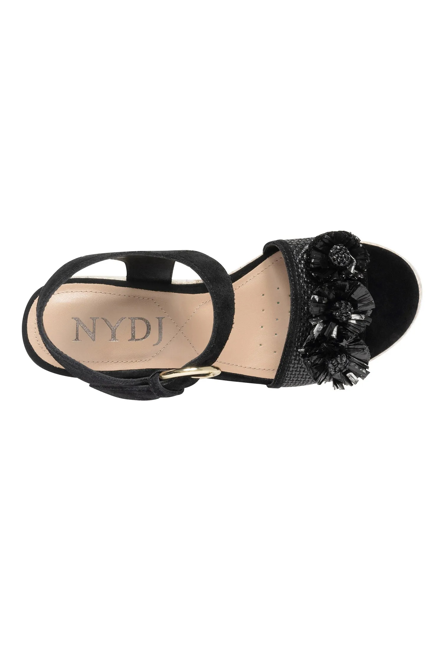 Houston Platform Sandals - Black