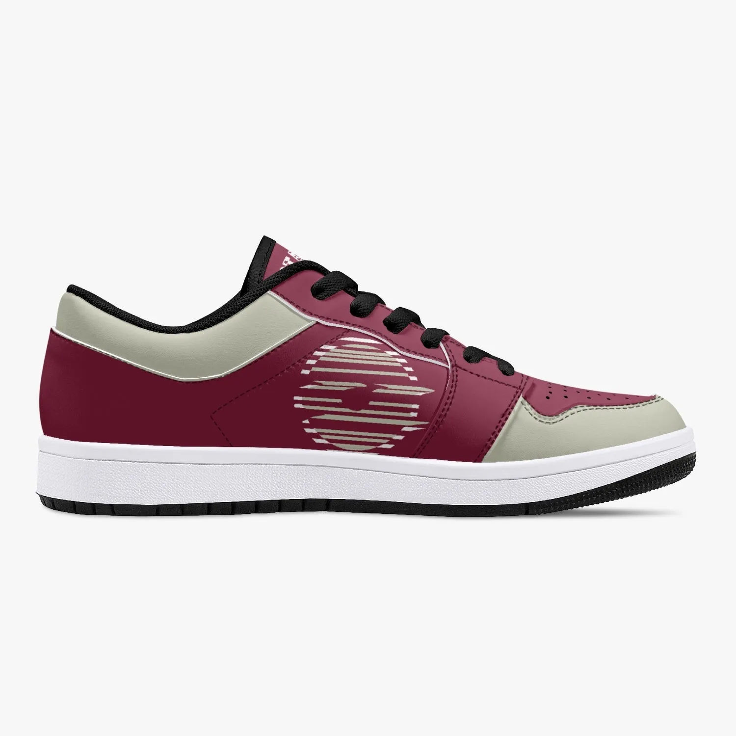 Low-Top Leather Sneakers - Tinto