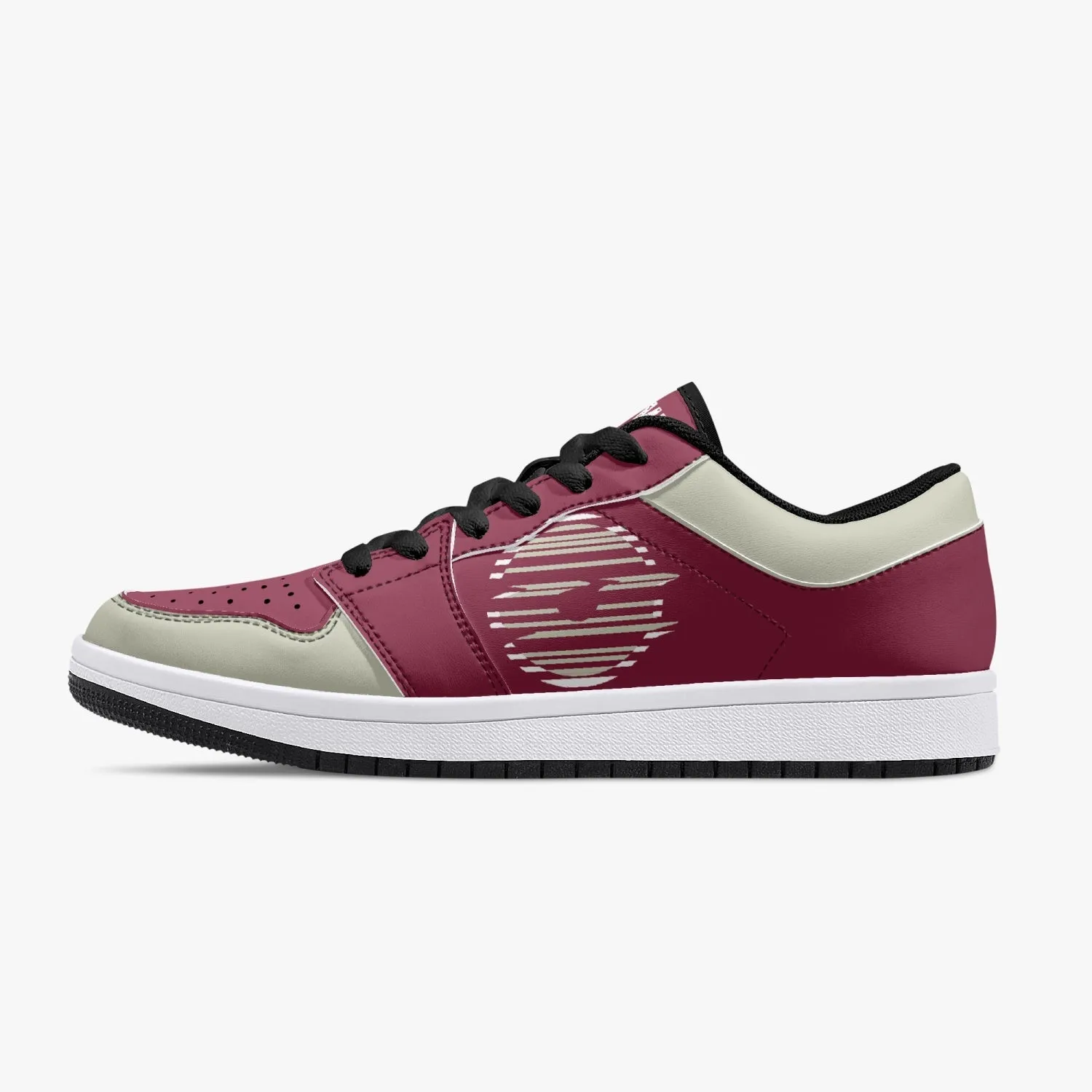 Low-Top Leather Sneakers - Tinto