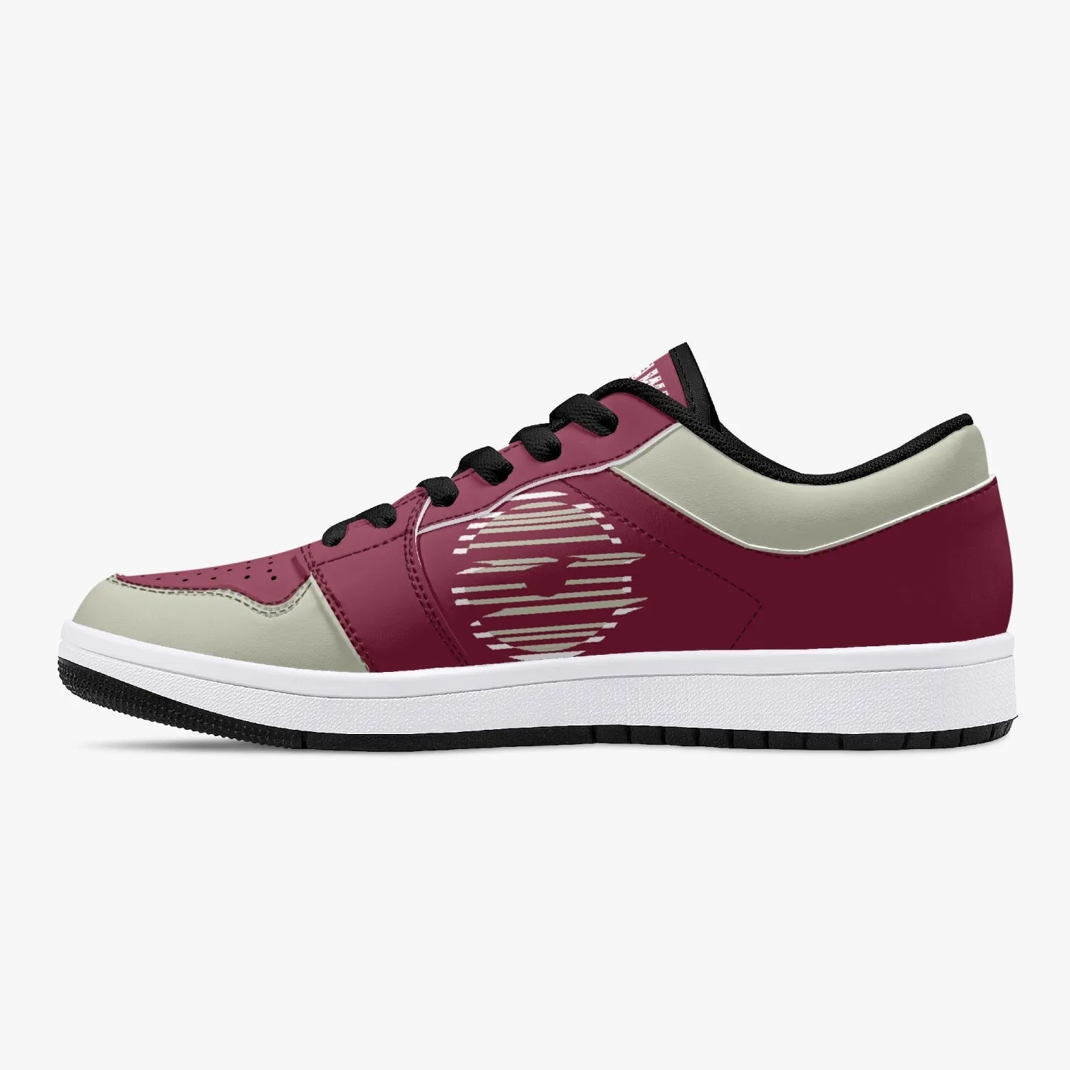 Low-Top Leather Sneakers - Tinto