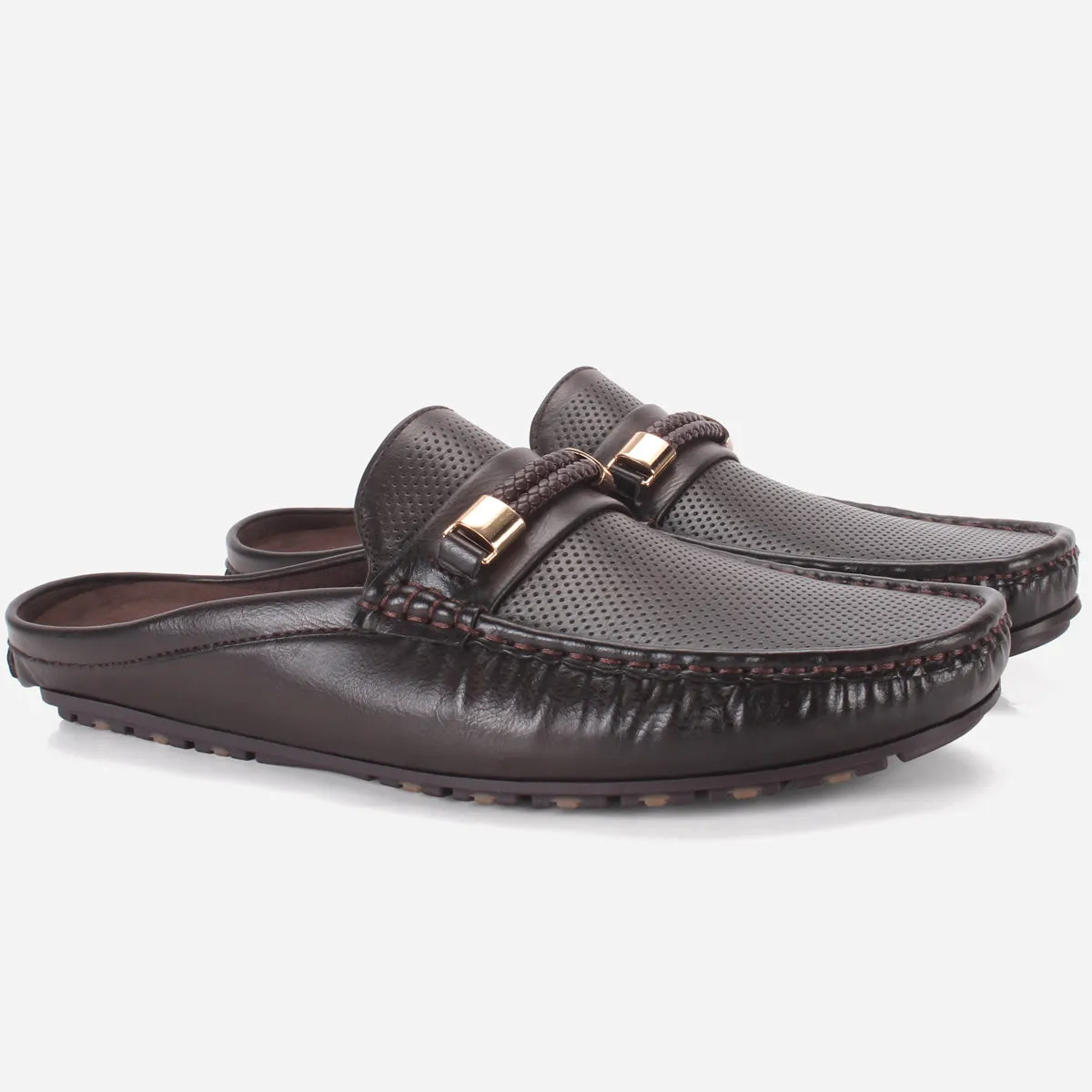 Men "MOYER" Open Back Stylish Moccasins