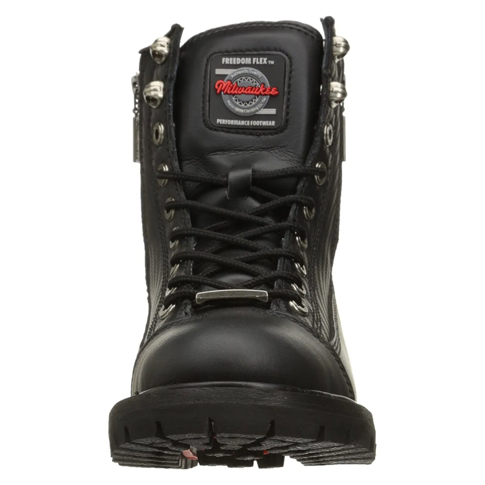 Milwaukee Motorcycle Clothing Company MB208 Accelerator Leather Women's Black Motorcycle Boots