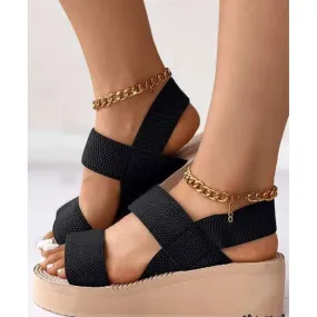 Platform Wedge Sandals