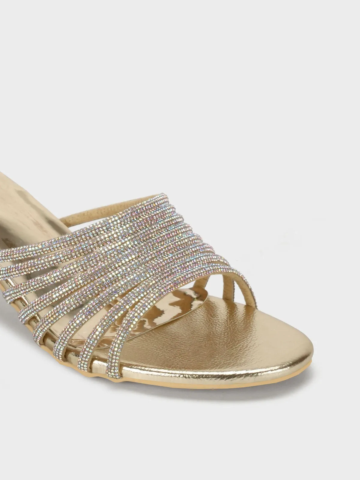 Womens "OBERON" Stylish Diamante Sandals