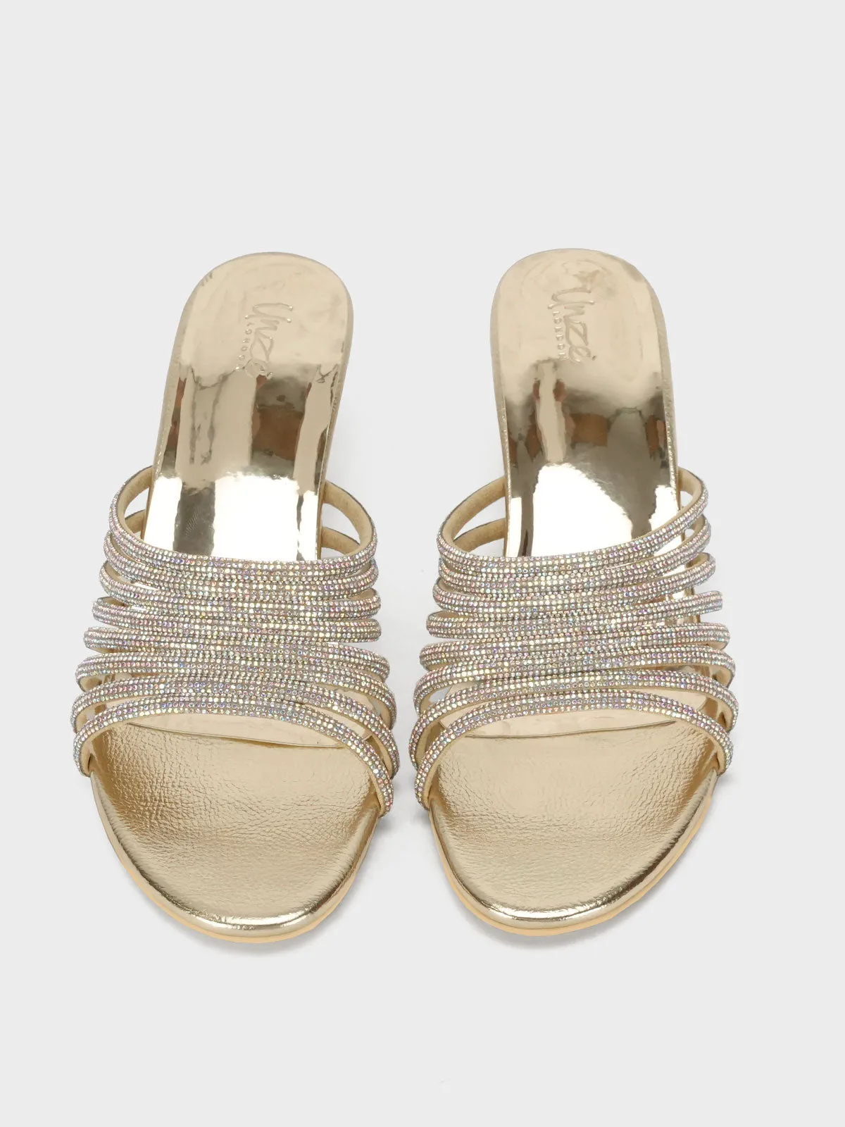 Womens "OBERON" Stylish Diamante Sandals